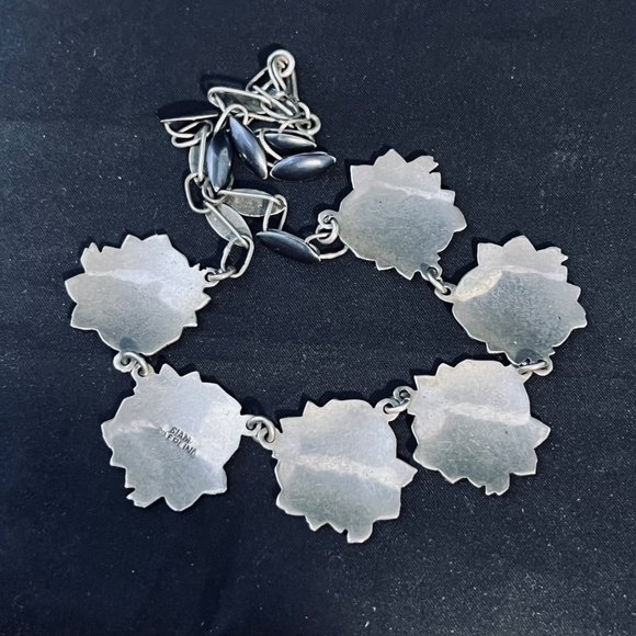 Vintage Siam Goddess Sterling Silver Necklace (5001) - Picture 8 of 9